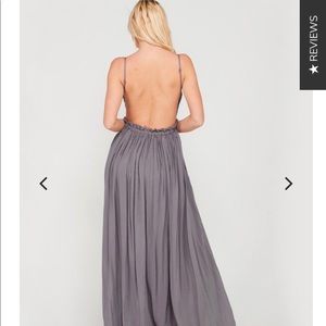 Open Back crochet dress